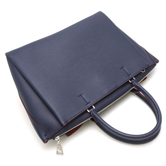 Louis Vuitton LockMe Calf Marine Rouge Tote Bag - Picture 4 of 7